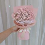 Flower Bouquet Tiny Pink Baby Breath