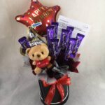 Flower Bouquets Cadbury Bear Box e1718101164726