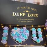 Deep Love Mix Blue Soap Roses